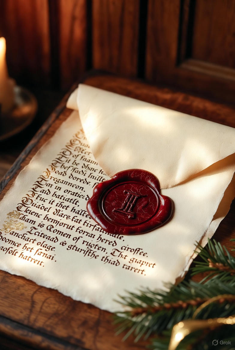 📜 Ablassbrief – Die offizielle Vergebung ihrer Sünden